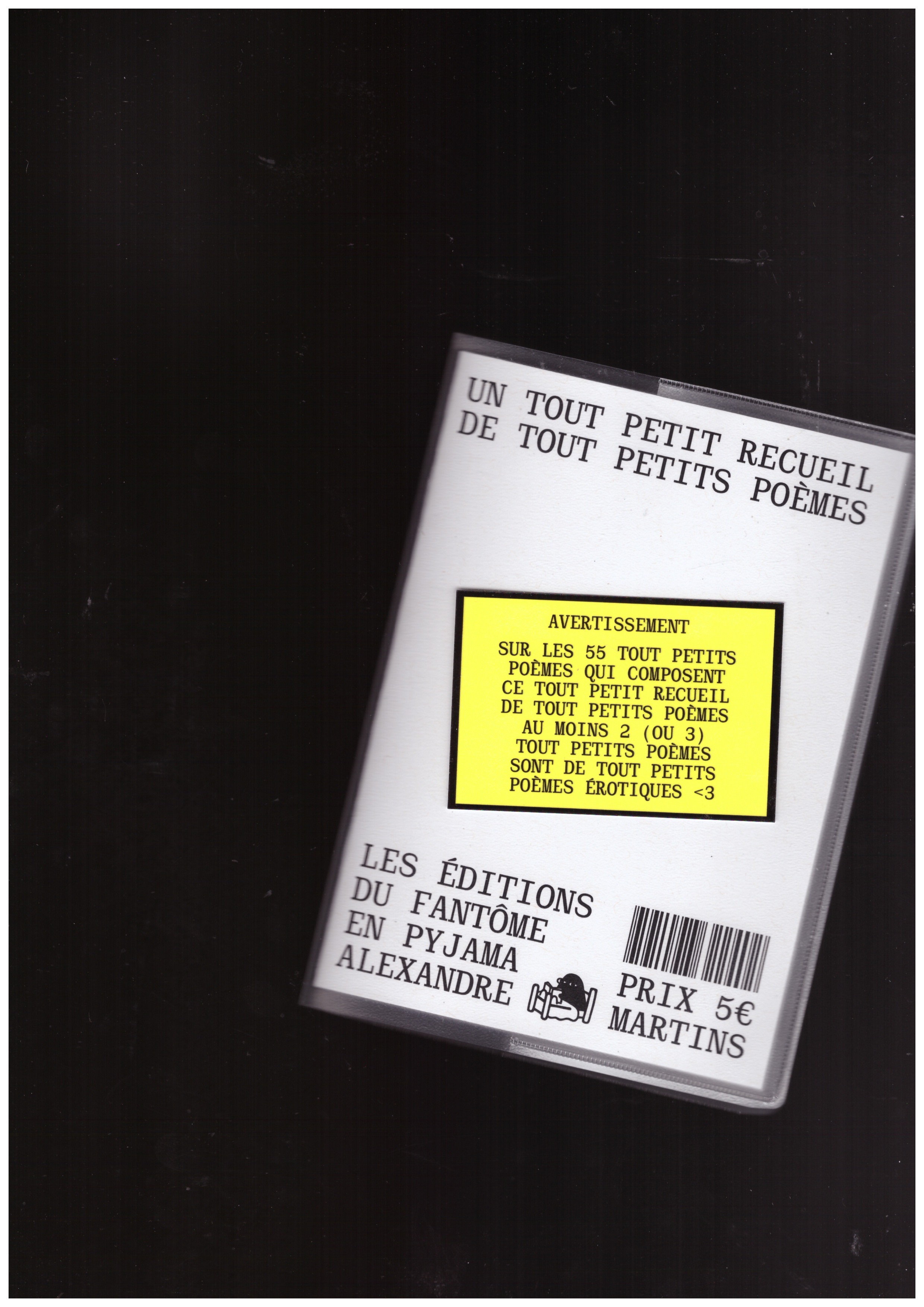 MARTINS, Alexandre - Un tout petit recueil de tout petits poèmes